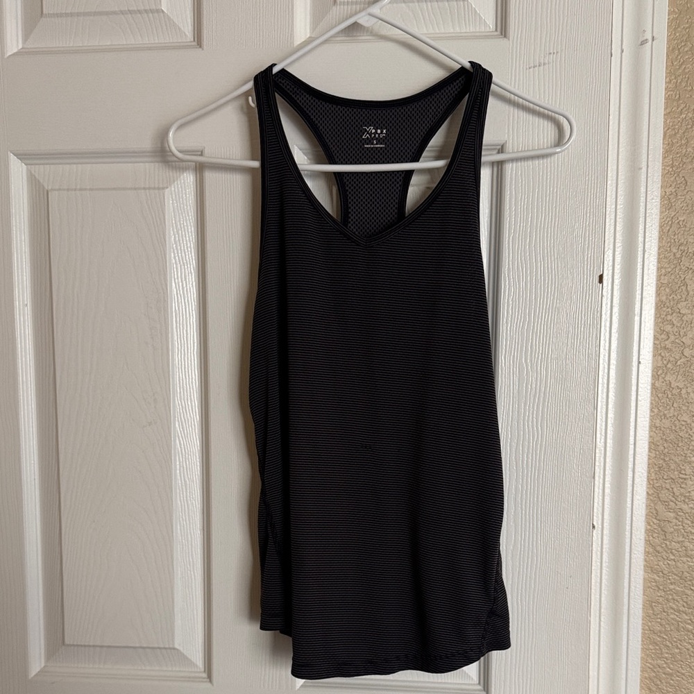 Elegant Black Racerback Tank Top